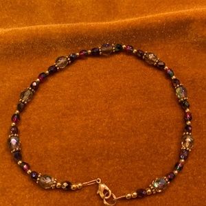 Handcrafted Swarovski crystals 14kt gold plated